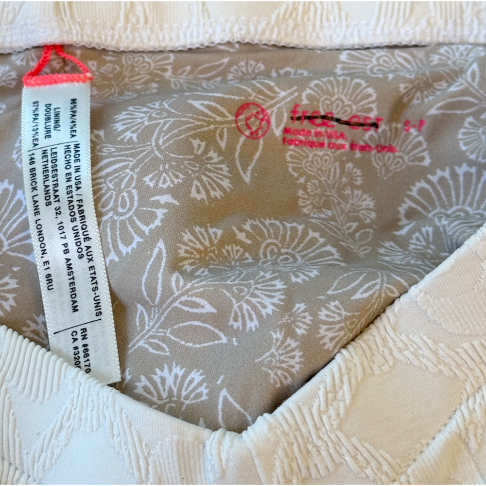 FREE PEOPLE FREE-EST PERRI BIKINI TOP GINNY SHORTIE BOTTOMS SWIMSUIT SET XS S - Picture 11 of 13